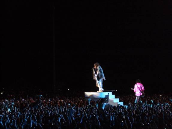 Show do Aerosmith em Bogotá, na Colômbia